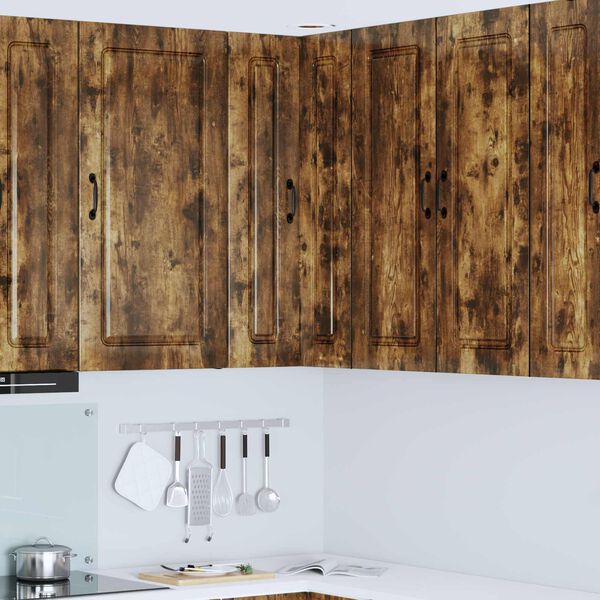 vidaXL Dulap de bucătărie Kalmar Stejar fumuriu 57 x 57 x 100 cm