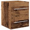 vidaXL Dulap pentru Chiuveta de Baie Lemn Vechi 41 x 38,5 x 48 cm