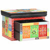 vidaXL Dulap de noapte 2 buc. Multicolour 40 x 30 x 28 cm