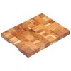 vidaXL Placă de tocat, 40 x 30 x 3,8 cm, lemn masiv de acacia