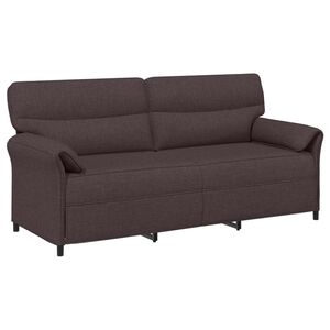 vidaXL Canapea 100% poliester, cadru din metal, MDF, placaj