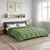 vidaXL Duvet complet pe tot parcursul anului Patos Verde 200 x 220 cm