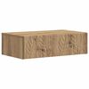 vidaXL Masă laterală montată pe perete 87,5 x 34,5 x 17 cm
