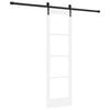 vidaXL Ușă glisantă ORKDAL 61 x 198,5 cm Lemn masiv de pin și sticlă