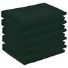 vidaXL Țesătură pentru masă 5 buc. Verde &icirc;nchis 140 x 160 cm