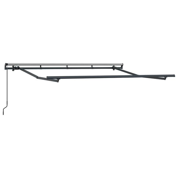vidaXL Cortina Retractabilă Manual Crem 300 x 200 cm țesătură