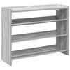 vidaXL Pantofar, gri sonoma, 80x25x62 cm, lemn compozit