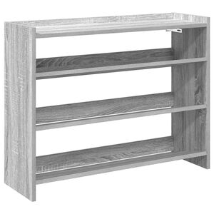 vidaXL Pantofar, gri sonoma, 80x25x62 cm, lemn compozit