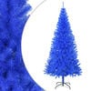 vidaXL Pom de Crăciun artificial subțire suport albastru 180 cm PVC
