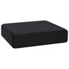 vidaXL Pernă pentru șezut 40 x 40 x 11 cm Spumă PU Negru