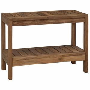 vidaXL Măsuță de toaleta natural 60 x 30 x 45 cm Lemn solid de tec