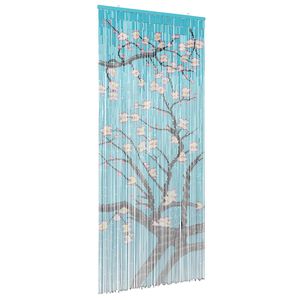 vidaXL Cortină pentru ușa de insecte multicolor 200 x 90 cm Bambus