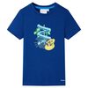 vidaXL Tricou pentru copii, albastru &icirc;nchis, 128