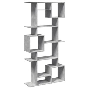 vidaXL Bibliotecă, gri beton, 92x29x188 cm, lemn prelucrat