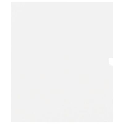 vidaXL Mască de chiuvetă, alb, 60 x 38,5 x 45 cm, PAL