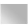 vidaXL Oglindă de baie cu LED, 60x80 cm