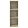 vidaXL Dulap, stejar sonoma, 30x41x93 cm, lemn prelucrat
