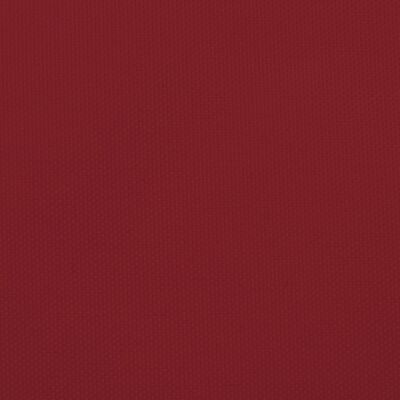 vidaXL Parasolar, roșu, 4,5x4,5 m, țesătură oxford, pătrat