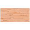 vidaXL Blat de birou, 115x55x2,5 cm, lemn masiv de fag