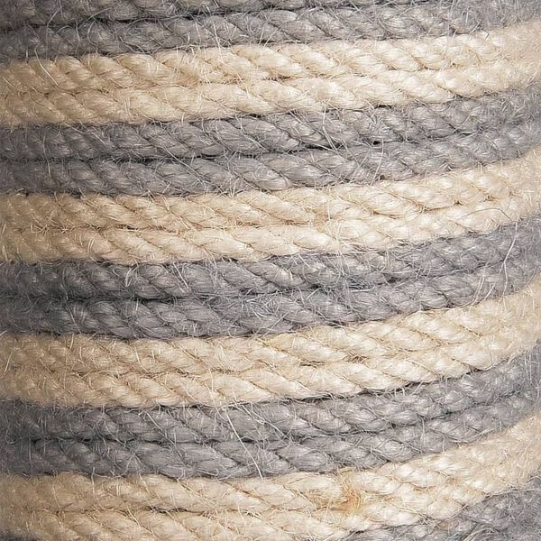 FLAMINGO Ansamblu de zg&acirc;riat pentru pisici Burt, gri, 40x40x77 cm