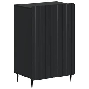 vidaXL Dulap pentru pantofi ZWOLLE 59,5 x 39,5 x 91,5 cm Negru