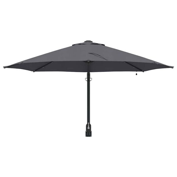 vidaXL Parasol de Grădină Manual Antracit 248 x 248 x 148 cm