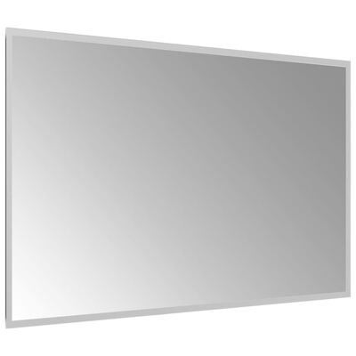vidaXL Oglindă de baie cu LED, 100x60 cm