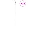 vidaXL Țăruși de cort, 25 buc., 30 cm, &Oslash;4 mm, oțel galvanizat