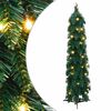 vidaXL Brad de Crăciun artificial pre-iluminat cu 45 LED-uri, 90 cm
