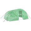 vidaXL Seră cu cadru din oțel, verde, 20 m&sup2;, 5x4x2,3 m
