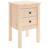 vidaXL Noptiere, 40x35x61,5 cm, lemn masiv de pin