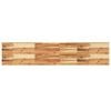 vidaXL Raft suspendat 120x30x4 cm lemn masiv acacia netratat