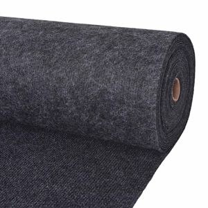 vidaXL Covor Antracit 1,2 x 15 m Poliester