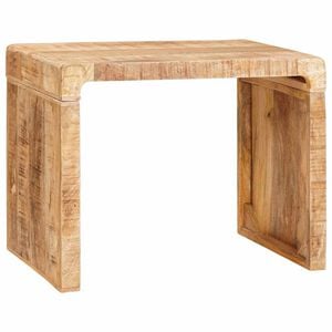 vidaXL Masă laterală Maro 60 x 35 x 46 cm Lemn de mango solid