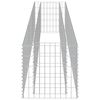 vidaXL Strat &icirc;nălțat gabion, 270 x 50 x 50 cm, oțel galvanizat