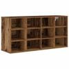 vidaXL Dulap pentru pantofi 103 x 30 x 51 cm Lemn prelucrat Lemn vechi
