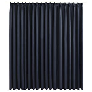 vidaXL Draperie opacă, antracit, 290 x 245 cm, cu c&acirc;rlige
