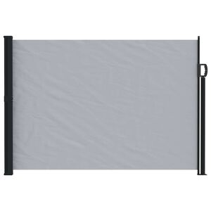 vidaXL Jaluzea laterală retractabilă Gri 600 x 120 cm Poliester