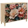 vidaXL Bufet BORNE Sonoma 102 x 33 x 75 cm Lemn prelucrat
