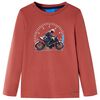 Tricou cu m&acirc;neci lungi pentru copii, henna, 116