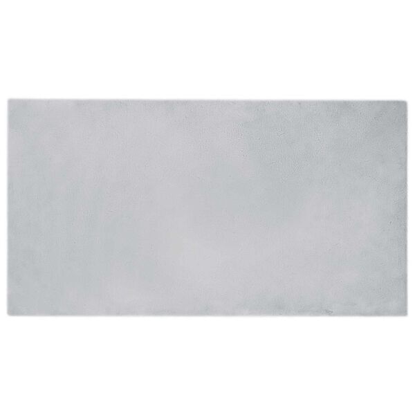 vidaXL Covor din Blană Faux de Iepure Olite Gri 60 x 110 cm Poliester