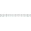 vidaXL Gard plasă de s&acirc;rmă, verde, 1,4x25 m, oțel galvanizat