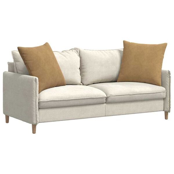 vidaXL Perne pentru canapea 2 pcs Maro 60 x 60 cm