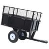 vidaXL Remorcă basculantă mașină de tuns iarba, &icirc;ncărcătură 150 kg