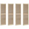 vidaXL Ușă de Dulap cu ușă 4 buc. natural 170 x 49,5 cm