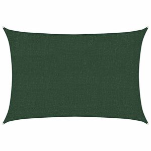 vidaXL P&acirc;nză parasolar, verde &icirc;nchis , 2x2,5 m , HDPE,160 g/m&sup2;