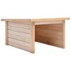 vidaXL Garaj mașină de tuns iarba 92x104x59,5 cm lemn masiv pin 19 mm