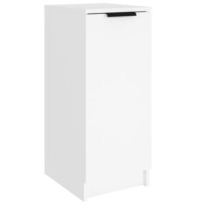 vidaXL Pantofar, alb, 30x35x70 cm, lemn compozit