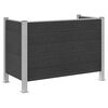 vidaXL &Icirc;mprejmuire pentru Coș de Gunoi Gri 161 x 85 x 115 cm