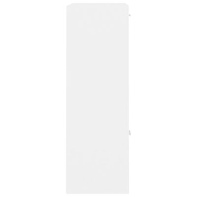 vidaXL Dulap de depozitare, alb, 60 x 29,5 x 90 cm, PAL